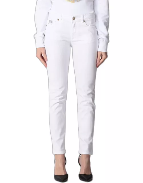 Trousers VERSACE JEANS COUTURE Woman colour White