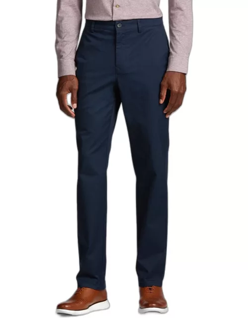 JoS. A. Bank Men's Comfort Stretch Tailored Fit Chinos, Navy