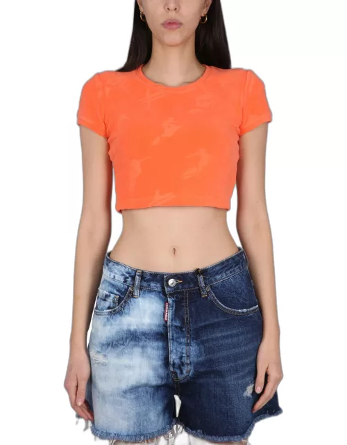 dsquared top cropped