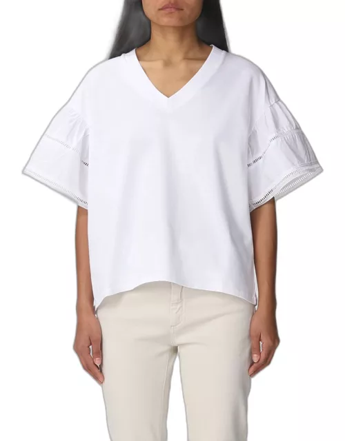 T-Shirt WOOLRICH Woman colour White