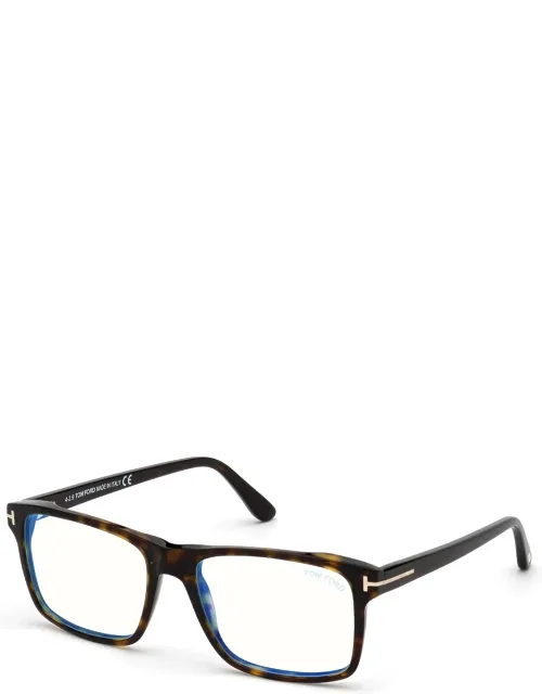 Men's FT5682-BM54 Blue Light Blocking Square Optical Glasse