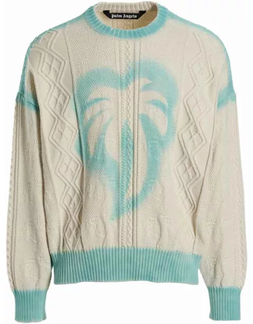 Palm Angels Palm Print Pullover
