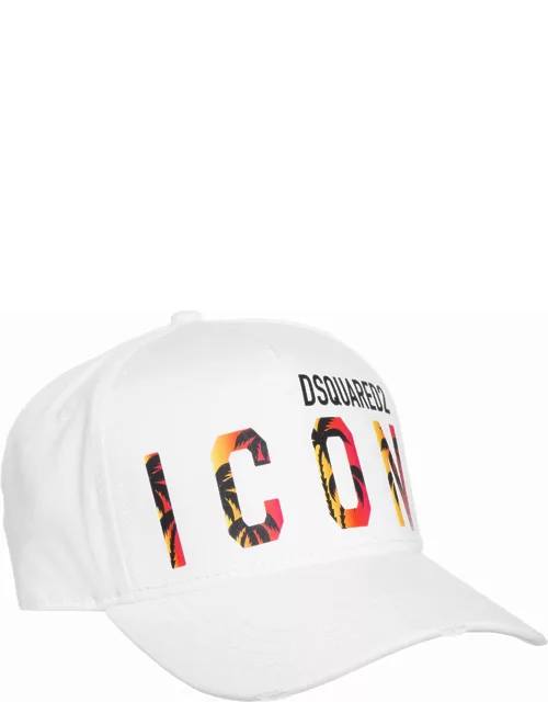 Dsquared2 Icon Sunset Cotton Hat