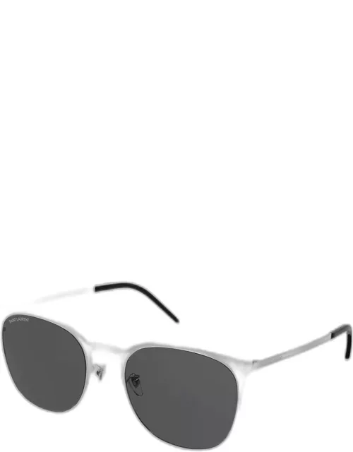 Men's Round Metal Sunglasse