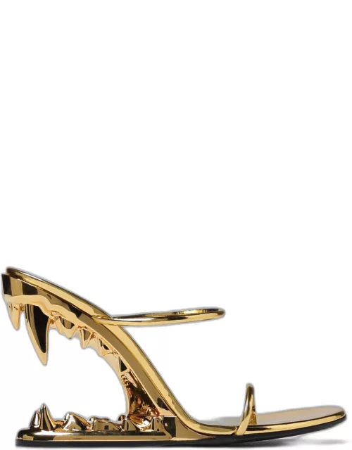 Heeled Sandals GCDS Woman colour Gold