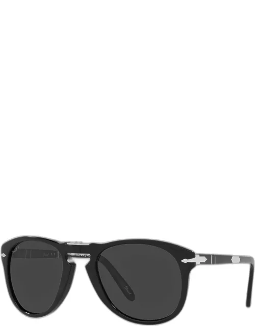 Men's Steve Polarized Folding Aviator Sunglasse