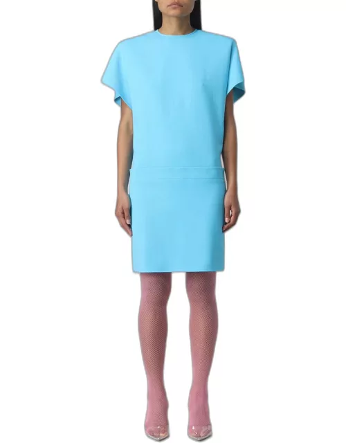 Dress SPORTMAX Woman colour Turquoise