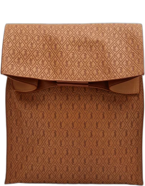 Men's Le Monogramme Deli Paper Bag Leather Handbag