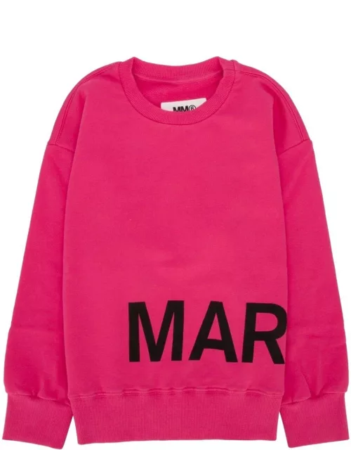 MM6 Maison Margiela Crewneck Long-sleeved Sweatshirt