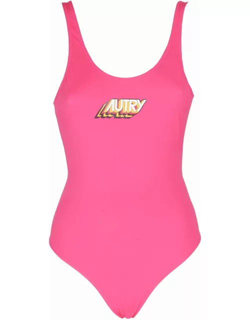 Autry Swimsuit With Logo