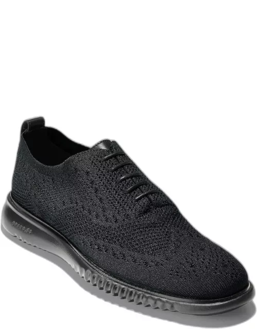 Cole Haan Men's 2.Zerogrand Stitchlite Oxford Sneakers, Black, 9 D Width