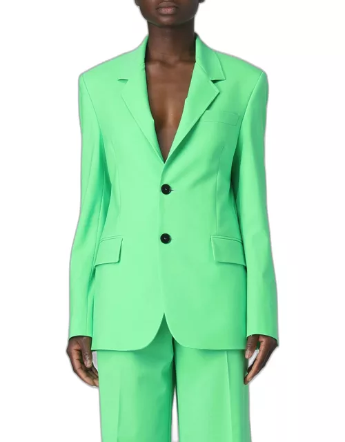 Blazer MSGM Woman colour Green