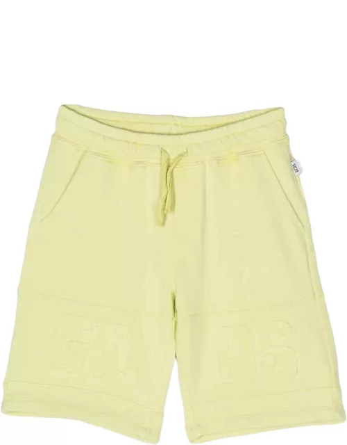 GCDS Mini Yellow Shorts Unisex