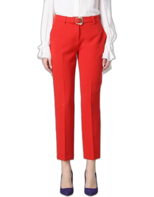 Trousers VERSACE JEANS COUTURE Woman colour Red