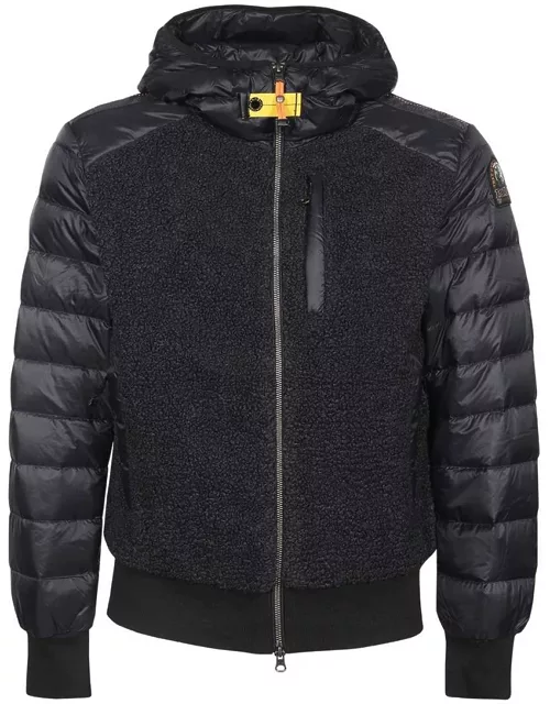 Parajumpers Hooded Bomber-style Down Jacket