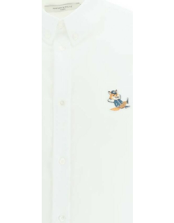 MAISON KITSUNE DRESSED FOX PATCH SHIRT