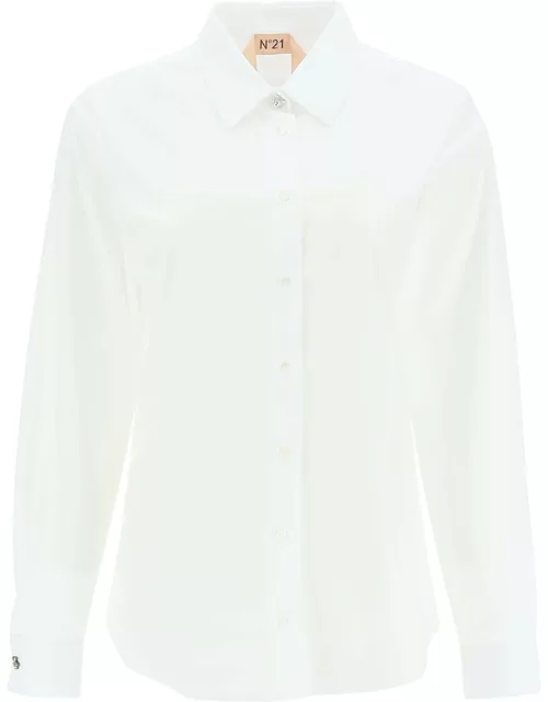 N.21 Shirt With Jewel Button
