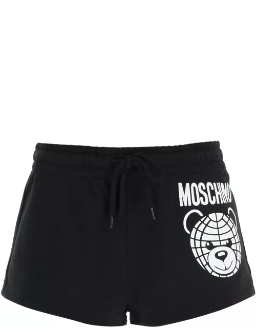 Moschino Sporty Shorts With Teddy Print