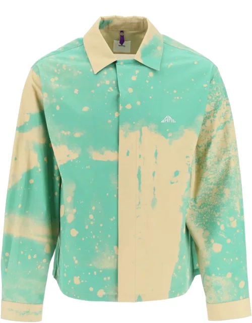OAMC System Smudge Shirt With Silk Patch
