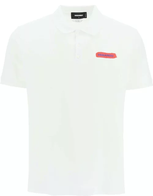 Dsquared2 Logo Cotton Polo Shirt