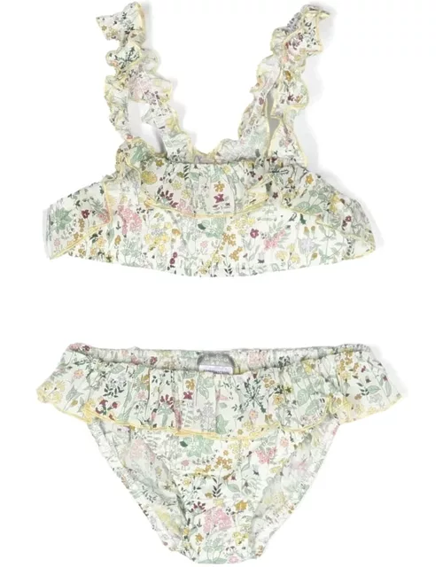 Il Gufo Two-piece Swimsuit With Ruffle
