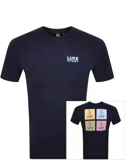 Luke 1977 Back 4 Print T Shirt Navy