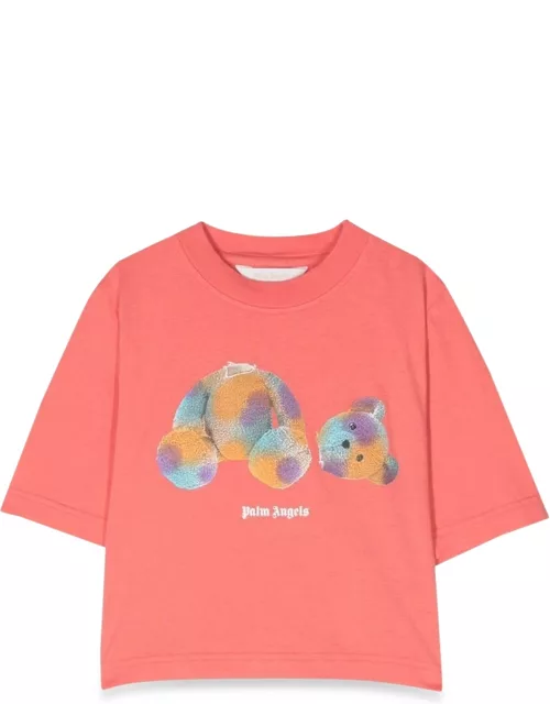 palm angels cropped t-shirt