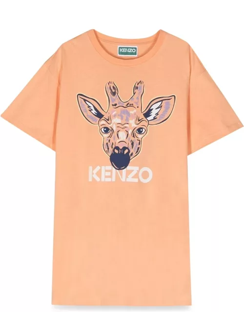 kenzo giraffe t-shirt dres
