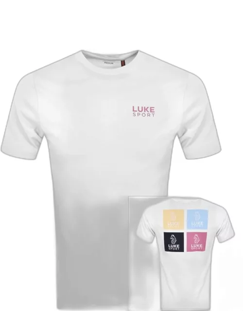 Luke 1977 Back 4 Print T Shirt White