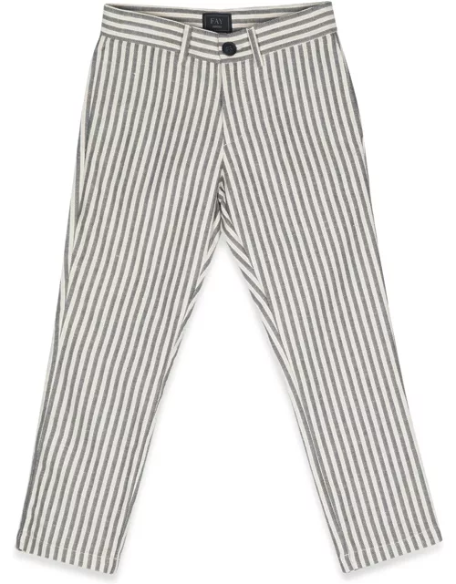 fay striped pant