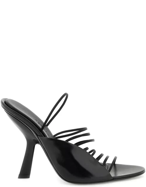 FERRAGAMO sandals with ultra-fine mini strap