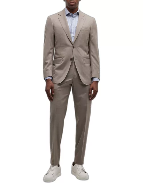 Men's Wool Micro-Step Weave Suit