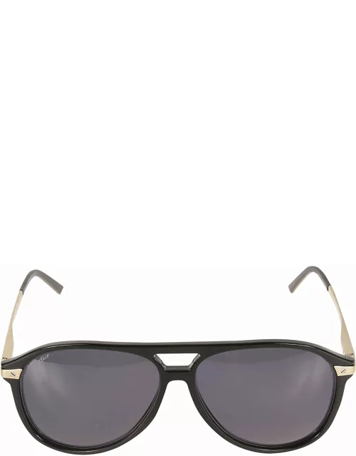 Cartier Eyewear Aviator Thick Sunglasse