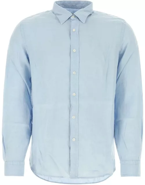 Woolrich Light-blue Linen Shirt