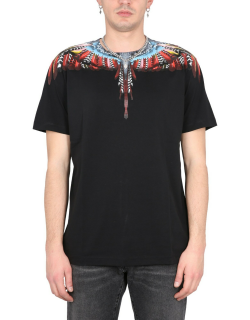 marcelo burlon county of milan grizzly wings t-shirt
