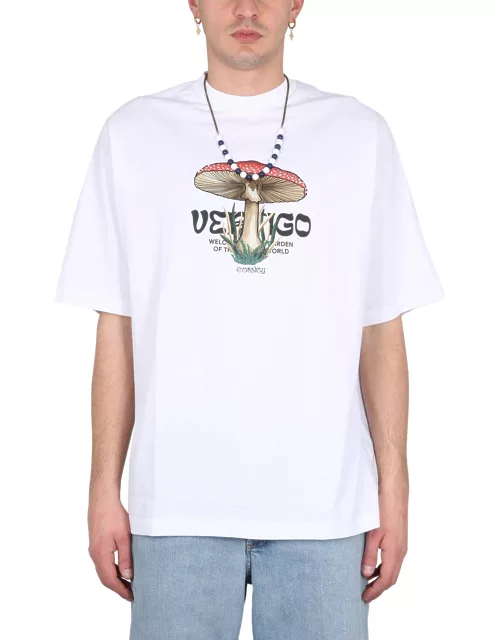 marcelo burlon county of milan mushroom vertigo t-shirt