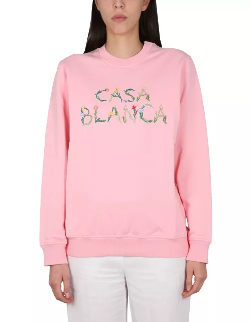 casablanca sweatshirt with logo