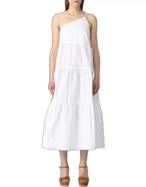 Dress PATRIZIA PEPE Woman colour White