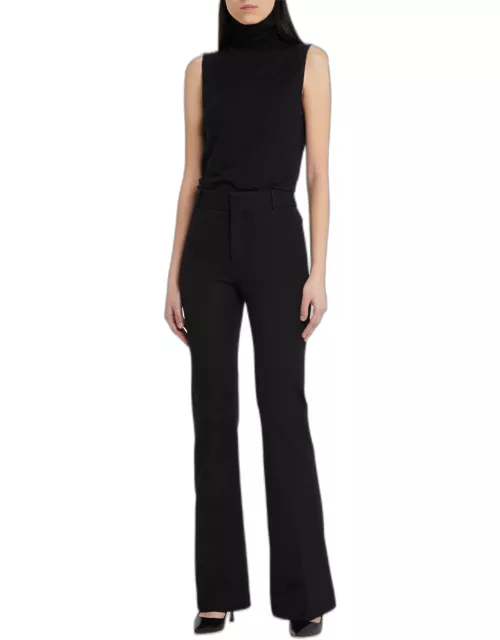 Le High Flare Slim Tailored Trouser
