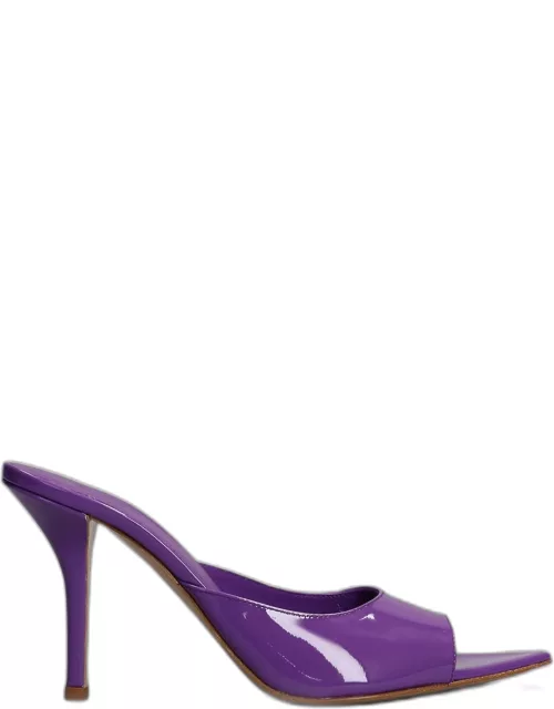 Heeled Sandals GIA BORGHINI Woman colour Violet