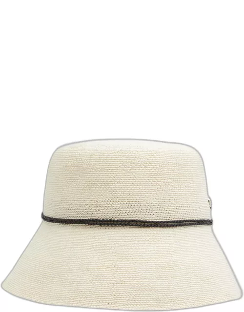 Dijon Panama Crochet Bucket Hat