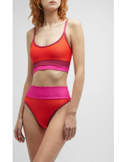 Eva Colorblock Bralette Bikini Top
