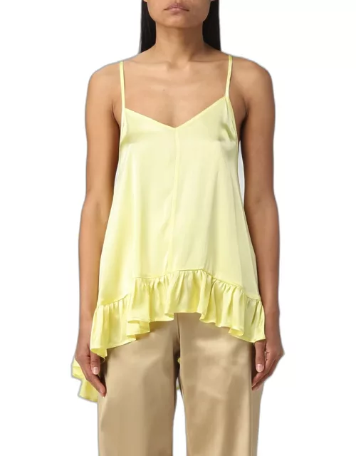 Top SEMICOUTURE Woman colour Yellow