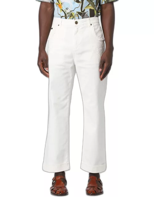 Jeans ETRO Men colour White