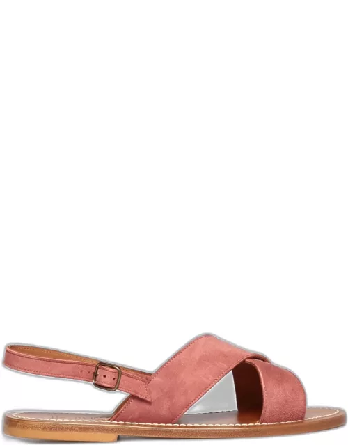 Flat Sandals K. JACQUES Woman colour Blush Pink