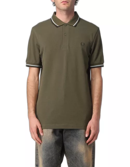 Polo Shirt FRED PERRY Men colour Olive