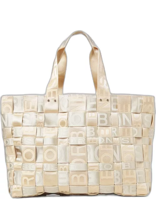 Tote Bags BORBONESE Woman colour Butter
