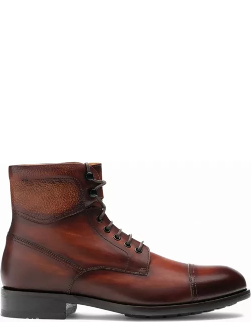 Men's Peyton II Burnished Leather Lace-Up Boot