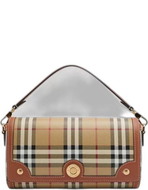 Note Small Check Top-Handle Bag