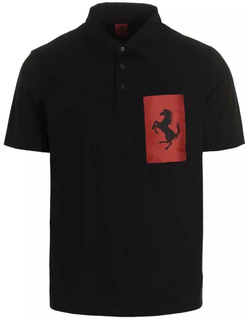 Ferrari label Pocket Polo Shirt